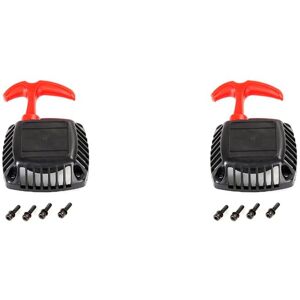 Tlily - 2X Easy Pull Starter for 32Cc-36Cc Zenoah 1/5 Baja 5B Rovan 5Ive-T Engine, Red Tlily - 2X Easy Pull Starter for 32Cc-36Cc Zenoah 1/5 Baja 5B Rovan 5Ive-T Engine, Red