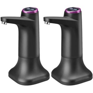 TLILY 2X Electric Water Bottle Pump with Base USB Water Dispenser Portable Automatic Water Pump Bucket Bottle Dispenser Dark Gray TLILY 2X Electric Water Bottle Pump with Base USB Water Dispenser Portable Automatic Water Pump Bucket Bottle Dispenser Dark Gray