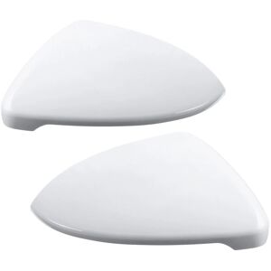 Tlily - 2X for - Golf 7 MK7 2014 2015 2016 17 2018 Front White Rearview Side Wing Mirror Cap Cover 5G0857538E Tlily - 2X for - Golf 7 MK7 2014 2015 2016 17 2018 Front White Rearview Side Wing Mirror Cap Cover 5G0857538E