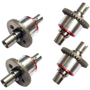 TLILY 2X Full Metal Differential Gear Upgrade Parts for 144001 124019 124018 Remote Control Car Replacement Accessories TLILY 2X Full Metal Differential Gear Upgrade Parts for 144001 124019 124018 Remote Control Car Replacement Accessories