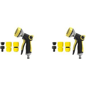TLILY 2X Garden Hose Nozzle Suitable for , Pressure Car Wash with Watering TLILY 2X Garden Hose Nozzle Suitable for , Pressure Car Wash with Watering
