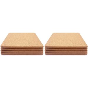 TLILY 2X High Density Thick Square Cork Pad for Hot Dishes, 8 Inch Heat Resistant Multi-Purpose Coaster, Hot Pads TLILY 2X High Density Thick Square Cork Pad for Hot Dishes, 8 Inch Heat Resistant Multi-Purpose Coaster, Hot Pads