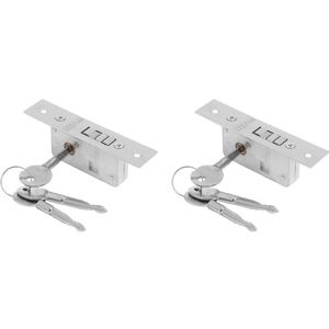 Tlily - 2X Invisible / Hook Door Lock for Sliding Door, Alloy Body, Glass Frame, Heavy Duty, Hardware Tlily - 2X Invisible / Hook Door Lock for Sliding Door, Alloy Body, Glass Frame, Heavy Duty, Hardware