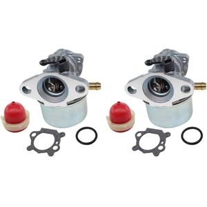 TLILY 2X Lawn Mower Carburetor for 799868 498254 497347 497314 498170 4Hp 5Hp 6Hp 6.75Hp 6.5Hp 7Hp Engine TLILY 2X Lawn Mower Carburetor for 799868 498254 497347 497314 498170 4Hp 5Hp 6Hp 6.75Hp 6.5Hp 7Hp Engine