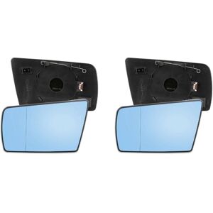 Tlily - 2X Left Side Heated Mirror Glass with Support Plate for - c W202 e W210 s W140 1994-2000 Tlily - 2X Left Side Heated Mirror Glass with Support Plate for - c W202 e W210 s W140 1994-2000