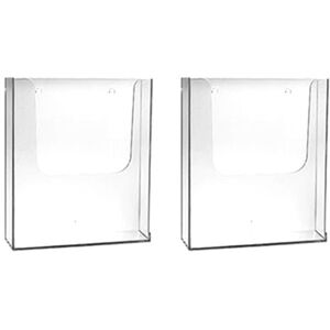 Tlily - 2X Letter Holder Mail Organizer Wall Mount Hook Acrylic Home Office Decoration Tlily - 2X Letter Holder Mail Organizer Wall Mount Hook Acrylic Home Office Decoration