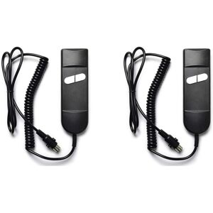 Tlily - 2X Lift Chair Remote Replacement, 5 Pin 2 Button Power Recliner Remote for Okin Limoss Pride - Straight Tlily - 2X Lift Chair Remote Replacement, 5 Pin 2 Button Power Recliner Remote for Okin Limoss Pride - Straight