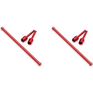 Tlily - 2X Metal Center Drive Shaft and Propeller Joint Set for TT-02 TT-02B TT02 TT02B 1/10 rc Car Upgrade Parts, 2 Tlily - 2X Metal Center Drive Shaft and Propeller Joint Set for TT-02 TT-02B TT02 TT02B 1/10 rc Car Upgrade Parts, 2