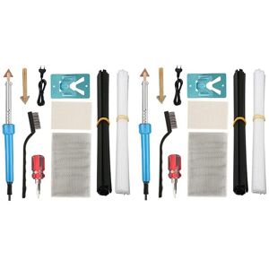 TLILY 2X Plastic Welding,80W Welding Machine Set Plastic Repair Machine for Car Bumper with 2 Soldering Iron Tips eu Plug TLILY 2X Plastic Welding,80W Welding Machine Set Plastic Repair Machine for Car Bumper with 2 Soldering Iron Tips eu Plug