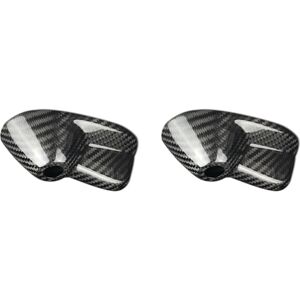 TLILY 2X Real Fiber Roof Spoiler Antenna Cover Trim For Mini R55 R56 2007-2013 Car Antenna Accessories TLILY 2X Real Fiber Roof Spoiler Antenna Cover Trim For Mini R55 R56 2007-2013 Car Antenna Accessories