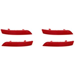 Tlily - 2X Rear Bumper Reflector Light for 508 2010 2011 2012 2013 2014 Warning Lamp Bar Lights Tlily - 2X Rear Bumper Reflector Light for 508 2010 2011 2012 2013 2014 Warning Lamp Bar Lights