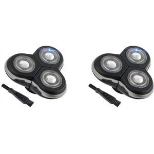 Tlily - 2X RQ12 Replacement Head for RQ11 RQ10 3D Sensual Touch 1260X 1280X 1290X RQ1180 Arcitec Shaving Heads Tlily - 2X RQ12 Replacement Head for RQ11 RQ10 3D Sensual Touch 1260X 1280X 1290X RQ1180 Arcitec Shaving Heads