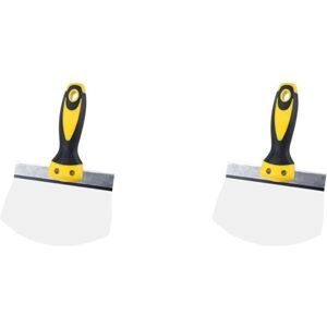Tlily - 2X Stainless Steel Wall Painting Plaster Shovel Putty Knife Scraper Blade Loader Spatula Filling Construction Tools Tlily - 2X Stainless Steel Wall Painting Plaster Shovel Putty Knife Scraper Blade Loader Spatula Filling Construction Tools