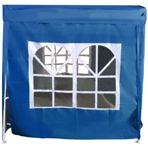 GREEN BAY 2x2M Pop Up Gazebo Side Panel Wall Only,1 Piece Blue with Window GREEN BAY 2x2M Pop Up Gazebo Side Panel Wall Only,1 Piece Blue with Window