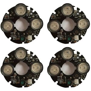 TLILY 3 array ir led Spot Light Infrared 3x ir led board for cctv cameras night vision (53mm diameter) X4 I149244 TLILY 3 array ir led Spot Light Infrared 3x ir led board for cctv cameras night vision (53mm diameter) X4 I149244