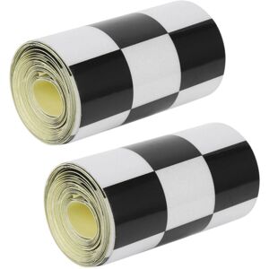 TLILY 3' Black/White Checkered Flag Vinyl Decal Tape Car motorcycle Bike Tank Sticker X2 I115244 TLILY 3' Black/White Checkered Flag Vinyl Decal Tape Car motorcycle Bike Tank Sticker X2 I115244