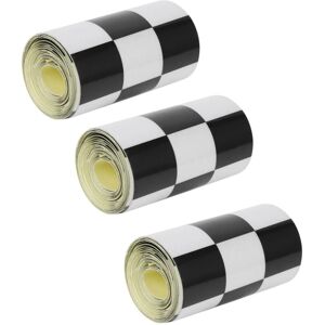 TLILY 3' Black/White Checkered Flag Vinyl Decal Tape Car motorcycle Bike Tank Sticker X3 I115244 TLILY 3' Black/White Checkered Flag Vinyl Decal Tape Car motorcycle Bike Tank Sticker X3 I115244
