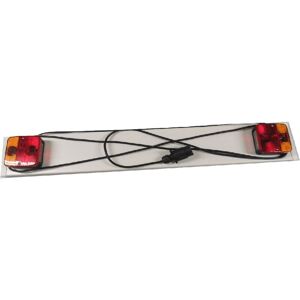 Securefix Direct - 3 Feet Trailer Board, 2.6M Cable - Reflectors Towing Rack Boat Tractor Van Car Caravan Securefix Direct - 3 Feet Trailer Board, 2.6M Cable - Reflectors Towing Rack Boat Tractor Van Car Caravan