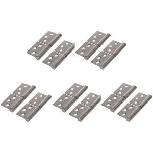 TLILY 3 Inch Silver Stainless Steel 360 Degree Rotating Window Door Flag Hinge 10 Pcs TLILY 3 Inch Silver Stainless Steel 360 Degree Rotating Window Door Flag Hinge 10 Pcs