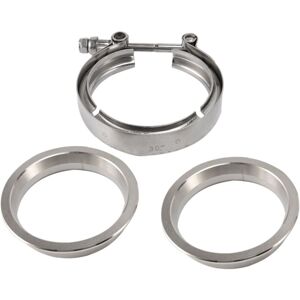 Tlily - 3 Inch Stainless Steel-304 V-Clamp Flange Sleeve Kit for 75mm od pipe Tlily - 3 Inch Stainless Steel-304 V-Clamp Flange Sleeve Kit for 75mm od pipe