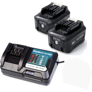 Powerwings - 3 Pack) 2X BL1041B Battery 12V & 10.8V+DC10WD Charger for Makita 12V cxt Li-ion BL1015 BL1016 BL1021B BL1041B BL1020B BL1040B Compatible Powerwings - 3 Pack) 2X BL1041B Battery 12V & 10.8V+DC10WD Charger for Makita 12V cxt Li-ion BL1015 BL1016 BL1021B BL1041B BL1020B BL1040B Compatible