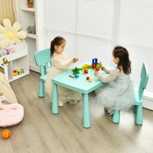 COSTWAY Kids Table and Chair Set, Children Multi Activity Desk with 2 Chairs, 3-Piece Toddler Furniture Set for Eating, Drawing, Writing, Craft, COSTWAY Kids Table and Chair Set, Children Multi Activity Desk with 2 Chairs, 3-Piece Toddler Furniture Set for Eating, Drawing, Writing, Craft,