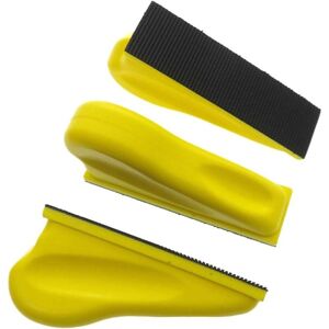WOIYIC 3 Pcs Micro Sander - Hand Sanding Block for Hook and Loop Discs, Portable Sanding Mouse Block for Woodworking, Furniture Restoration, Home and Auto WOIYIC 3 Pcs Micro Sander - Hand Sanding Block for Hook and Loop Discs, Portable Sanding Mouse Block for Woodworking, Furniture Restoration, Home and Auto