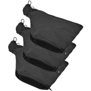 SNQ (3 pcs) Mitre Saw Dust Bags, Black Zipper Dust Bag with Metal Holder, for Mitre Saw Model 255 SNQ (3 pcs) Mitre Saw Dust Bags, Black Zipper Dust Bag with Metal Holder, for Mitre Saw Model 255