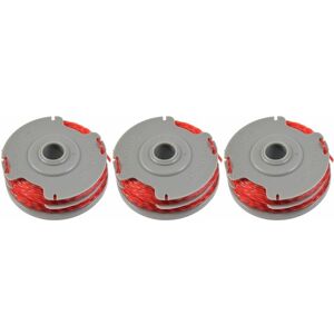 Ufixt - 3 x Trimmer Strimmer Spool & Line Double Autofeed Compatible With Flymo FLY021 Ufixt - 3 x Trimmer Strimmer Spool & Line Double Autofeed Compatible With Flymo FLY021