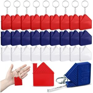 TLILY 30 Pcs House Shape Tape Measure Keychains 1m/3ft Real Estate New Gifts Closing for Home Buyer TLILY 30 Pcs House Shape Tape Measure Keychains 1m/3ft Real Estate New Gifts Closing for Home Buyer