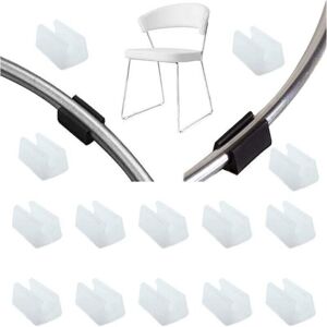 30 Pieces Chair Leg Caps, Pipe End Caps, Furniture Floor Protectors, U-shaped Plastic Chair Caps, Silicone Pipe Clamps (14 mm, White) YMYNY 30 Pieces Chair Leg Caps, Pipe End Caps, Furniture Floor Protectors, U-shaped Plastic Chair Caps, Silicone Pipe Clamps (14 mm, White) YMYNY