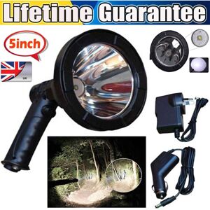 Dayplus - 300000LM Handheld SpotLight Rechargeable led Spotlight Hunting Shooting 12V Dayplus - 300000LM Handheld SpotLight Rechargeable led Spotlight Hunting Shooting 12V