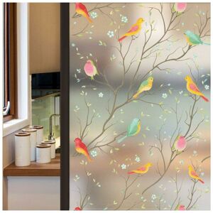 Cyslmuk - 45cm x 200cm No Glue Electrostatic Frosted Glass Sticker, Anti-Peeping Film Outlet, Light Transmitting and Opaque Cyslmuk - 45cm x 200cm No Glue Electrostatic Frosted Glass Sticker, Anti-Peeping Film Outlet, Light Transmitting and Opaque