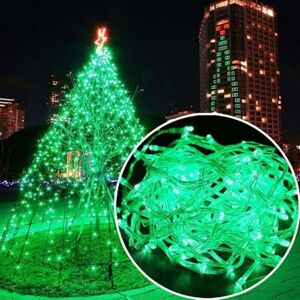 HOOPZI 30M 300 led Fairy Lights Carnival Wedding Outdoor Indoor Garden Lighting, led String Lights Tree Fairy Lights Christmas Tree Decoration Garland, Green HOOPZI 30M 300 led Fairy Lights Carnival Wedding Outdoor Indoor Garden Lighting, led String Lights Tree Fairy Lights Christmas Tree Decoration Garland, Green
