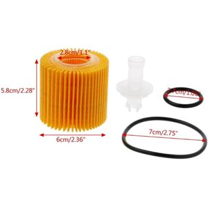 Tlily - 30Pcs Car Engine Filters for c- 2018 2019 2.0L 2009-2010 Prius 1.8L 04152YZZA6 Tlily - 30Pcs Car Engine Filters for c- 2018 2019 2.0L 2009-2010 Prius 1.8L 04152YZZA6