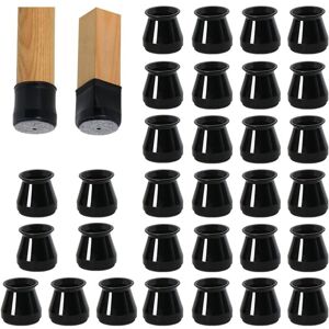 Serbia - 32 pièces noir Protection Pied de Chaise Silicone, Petit Patin de Chaise, Protections de Sol en Silicone pour Pieds de Chaise avec Patins en Serbia - 32 pièces noir Protection Pied de Chaise Silicone, Petit Patin de Chaise, Protections de Sol en Silicone pour Pieds de Chaise avec Patins en