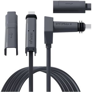 COOCHEER 32.8ft Starlink Cable for Starlink Actuated Gen 2 Starlink Rectangular Satellite V2 Replacement Cable Waterproof Starlink Cables with Gray Tips COOCHEER 32.8ft Starlink Cable for Starlink Actuated Gen 2 Starlink Rectangular Satellite V2 Replacement Cable Waterproof Starlink Cables with Gray Tips