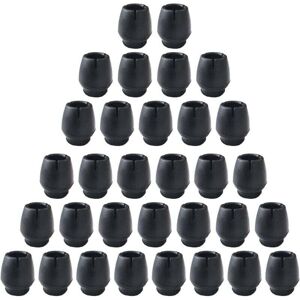 YMYNY 32pcs 12-16mm Non-Slip Silicone Table and Chair Feet Caps Chair Leg Protectors for Round Furniture Legs Black mumu YMYNY 32pcs 12-16mm Non-Slip Silicone Table and Chair Feet Caps Chair Leg Protectors for Round Furniture Legs Black mumu
