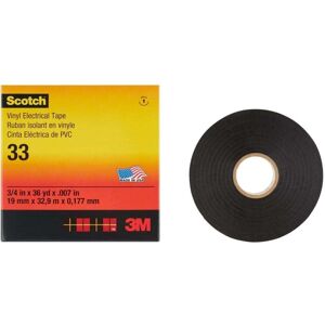 Scotch - 33 Vinyl Plastic Electrical Tape 19mm x 32.9m Scotch - 33 Vinyl Plastic Electrical Tape 19mm x 32.9m