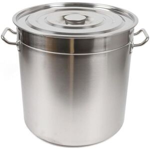 CNCEST 35L Stainless Steel Stock Pot Large Large Cooking Pot Deep Stockpot Kitchen Pot Hangable Lid Capacity Graduations with Lid for Hotels Restaurants CNCEST 35L Stainless Steel Stock Pot Large Large Cooking Pot Deep Stockpot Kitchen Pot Hangable Lid Capacity Graduations with Lid for Hotels Restaurants