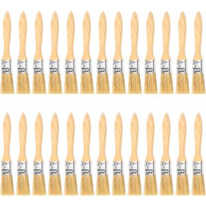 Tlily - 36 Pack of 1 Inch (24mm) Paint Brushes and Chip for Stains Varnishes Glues Tlily - 36 Pack of 1 Inch (24mm) Paint Brushes and Chip for Stains Varnishes Glues