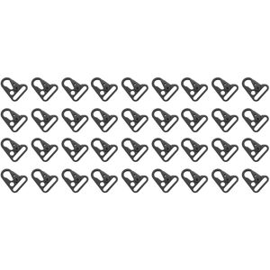 TLILY 36 Pieces Enlarged Clip Sling Clasp Olecranon Hook Keychain Snap Hooks Bag Black Color Suitable for Women or Relaxing Use TLILY 36 Pieces Enlarged Clip Sling Clasp Olecranon Hook Keychain Snap Hooks Bag Black Color Suitable for Women or Relaxing Use