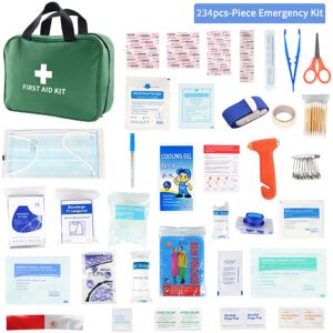 COOCHEER 36 Types of 234-Piece First Aid Kits for Outdoor Families, Green COOCHEER 36 Types of 234-Piece First Aid Kits for Outdoor Families, Green