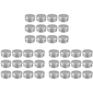 TLILY 36Pack 80Ml Tins Containers Tea Aluminum Box Round Metal Lip Balm Balm Storage Box Jar Containers with Screw Cap for Lip TLILY 36Pack 80Ml Tins Containers Tea Aluminum Box Round Metal Lip Balm Balm Storage Box Jar Containers with Screw Cap for Lip