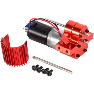 TLILY 370 Brushed Motor+Alloy Heat Sink Set with Steel Gears for C14 C24 B14 B24 B16 B36 6X6 Upgraded Part TLILY 370 Brushed Motor+Alloy Heat Sink Set with Steel Gears for C14 C24 B14 B24 B16 B36 6X6 Upgraded Part