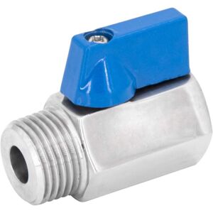 Aougo - 3/8 inch one piece ball valve lever handle female thread male thread faucet adapter for industrial, commercial and domestic use. Aougo - 3/8 inch one piece ball valve lever handle female thread male thread faucet adapter for industrial, commercial and domestic use.