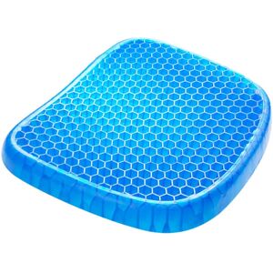 CYSLMUK 42x37x3cm Gel Seat Cushion, Breathable Gel Seat Cushion Anti-Decubitus Cushion with Non-Slip Cover for Back Pain Relief, Cushion for CYSLMUK 42x37x3cm Gel Seat Cushion, Breathable Gel Seat Cushion Anti-Decubitus Cushion with Non-Slip Cover for Back Pain Relief, Cushion for