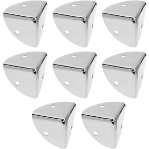 BEIJIYI 39mm Pieces Scalloped Metal Right Angle Corner Protectors Right Angle Guards for Wooden Boxes Desk Case Suitcase Flightcase Silver BEIJIYI 39mm Pieces Scalloped Metal Right Angle Corner Protectors Right Angle Guards for Wooden Boxes Desk Case Suitcase Flightcase Silver