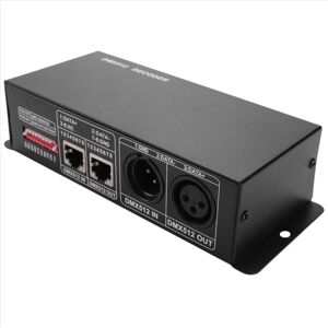 TLILY 3CH DC12-24V RGBW 512 Decoder LED Controller RGB DMX512 Decoder, DMX512-3CH TLILY 3CH DC12-24V RGBW 512 Decoder LED Controller RGB DMX512 Decoder, DMX512-3CH