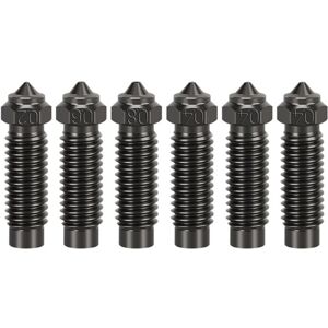 TLILY 3D Printer Extruder Hotend Nozzles Kit Hardened Steel Nozzles,High Temperature for Elegoo Neptune 4 Plus/4 Max TLILY 3D Printer Extruder Hotend Nozzles Kit Hardened Steel Nozzles,High Temperature for Elegoo Neptune 4 Plus/4 Max
